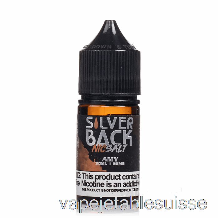 Vape Suisse Amy - Silverback Juice Co. Sels - 30 Ml 25 Mg